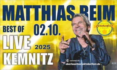 Kemnitz Matthias Reim & Band 2025